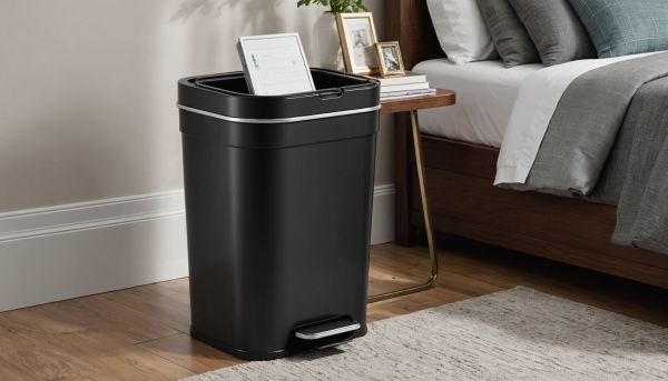 Les poubelles de chambre : élégance et praticité révélées