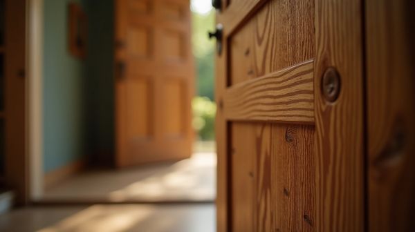 Protégez votre confort avec l'isolation d'une porte d'entrée en bois