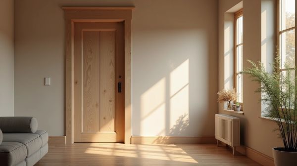 Protégez votre confort avec l'isolation d'une porte d'entrée en bois